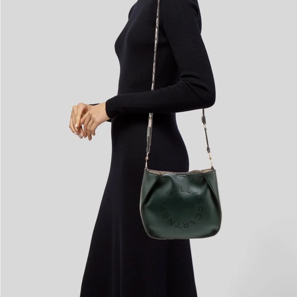 Stella McCartney Green Messenger Bag - Picture 2 of 10